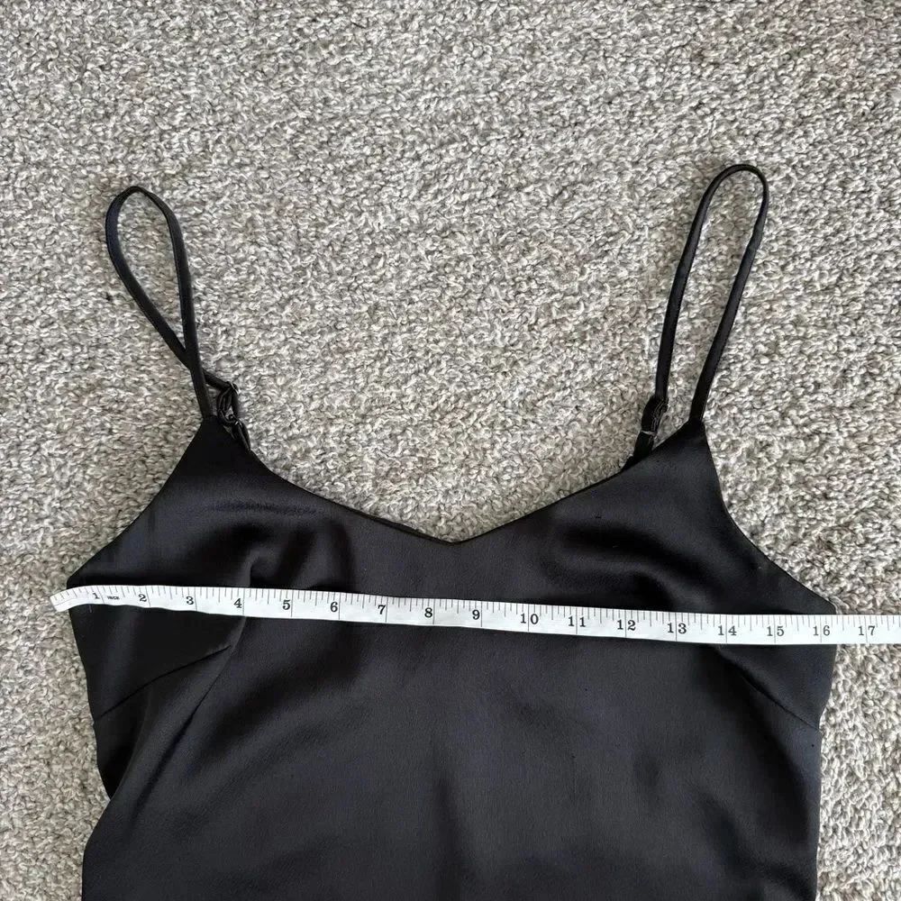 DYNAMITE | Black Slip Dress - Picture 6 of 7